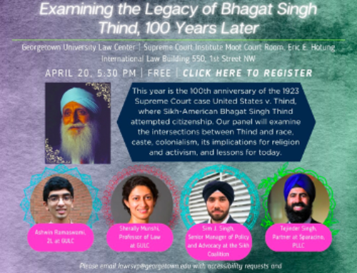 Examining the Legacy of Bhagat Singh Thind, 100 Years Later